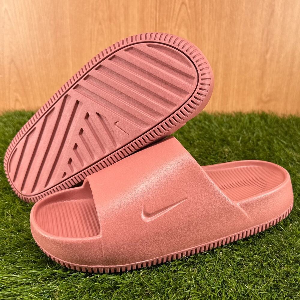 Nike Calm Slide Canyon Pink Slides DX4816-601 Women's Size 8 / Men's Size 7